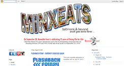 Desktop Screenshot of minxeats.com